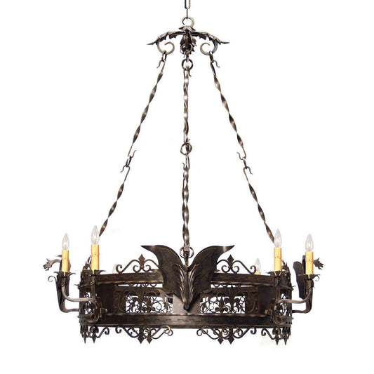 Meyda Lighting Dragone 46 Inch 6 Light Chandelier Cp744433