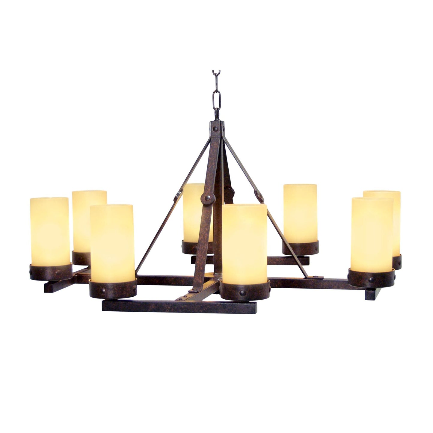 Meyda Lighting Parker 36 Inch 6 Light Chandelier Cp744099