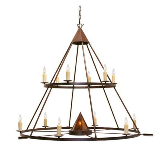 Meyda Lighting Desert Arrow 60 Inch 4 Light Chandelier Cp744345