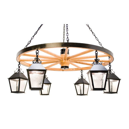 Meyda Lighting Silverton 58 Inch 6 Light Chandelier Cp744489