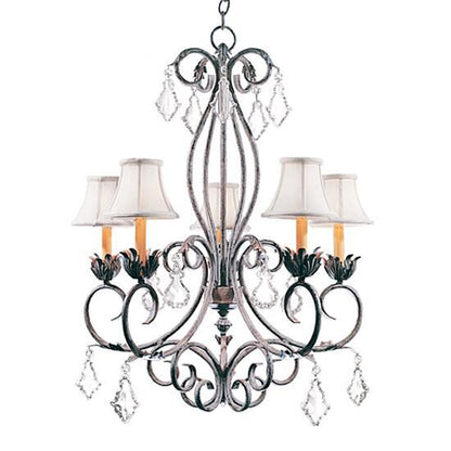 Meyda Lighting Felicia 28 Inch 4 Light Chandelier Cp744247