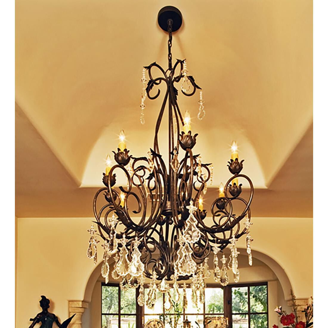 Meyda Lighting Felicia 54 Inch 15 Light Chandelier Cp744416