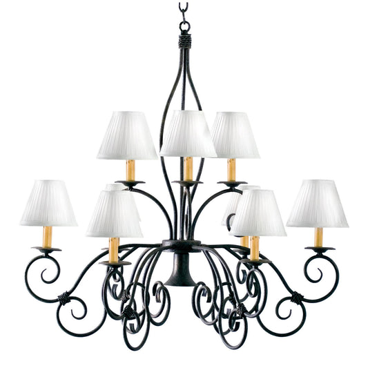 Meyda Lighting Grace 26 Inch 3 Light Chandelier Cp744144