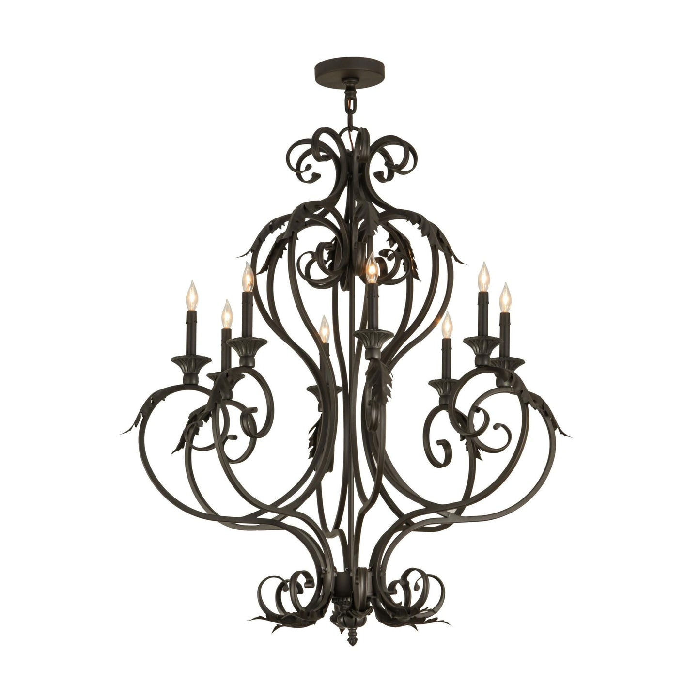 Meyda Lighting 36 Inch 8 Light Chandelier Cp248022