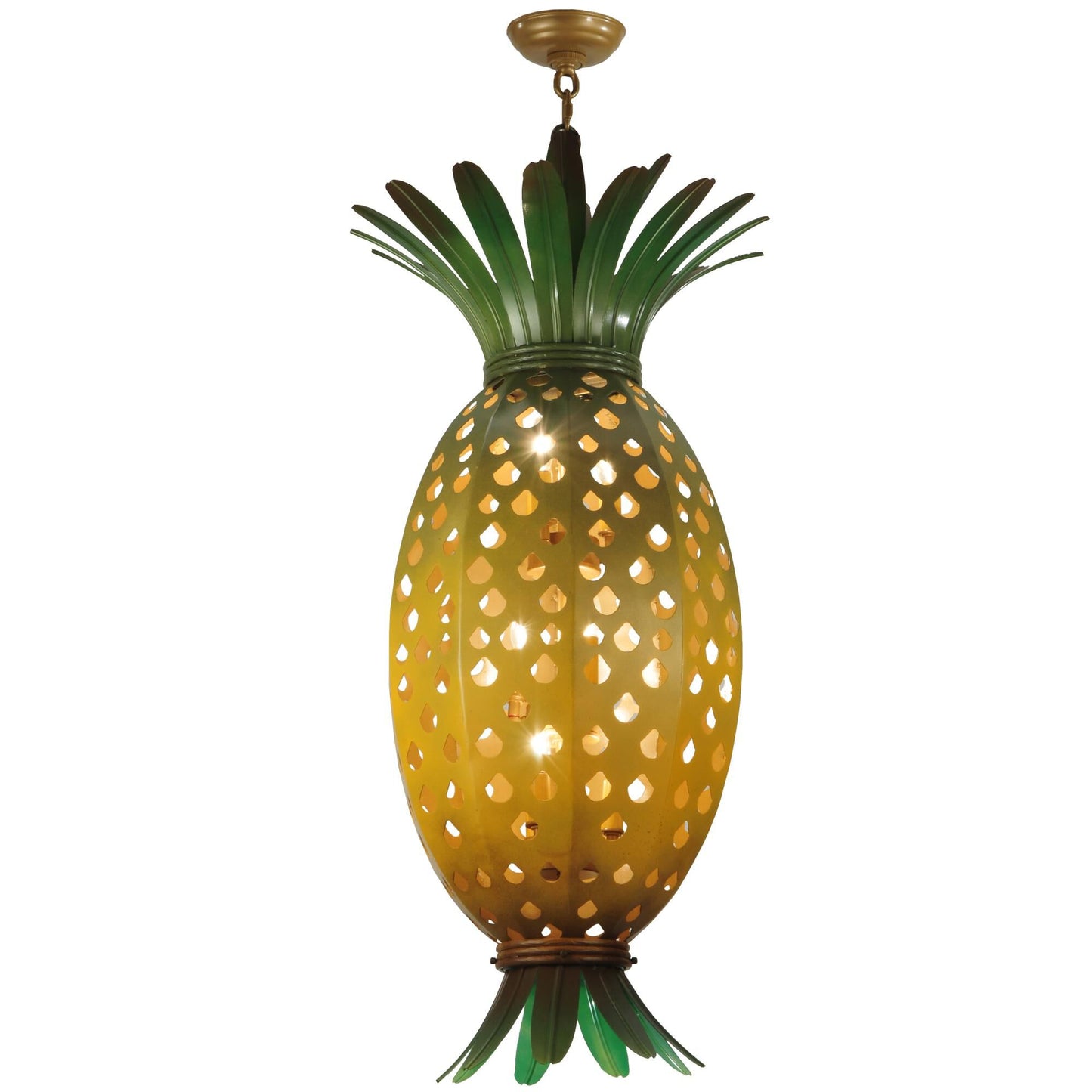 Meyda Lighting Welcome Pineapple 14 Inch Large Pendant Cp13900