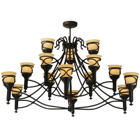 Meyda Lighting Aspen 58 Inch 15 Light Chandelier Cp13986