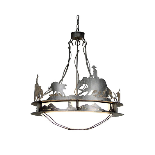 Meyda Lighting Ponderosa 32 Inch Large Pendant Cp745420