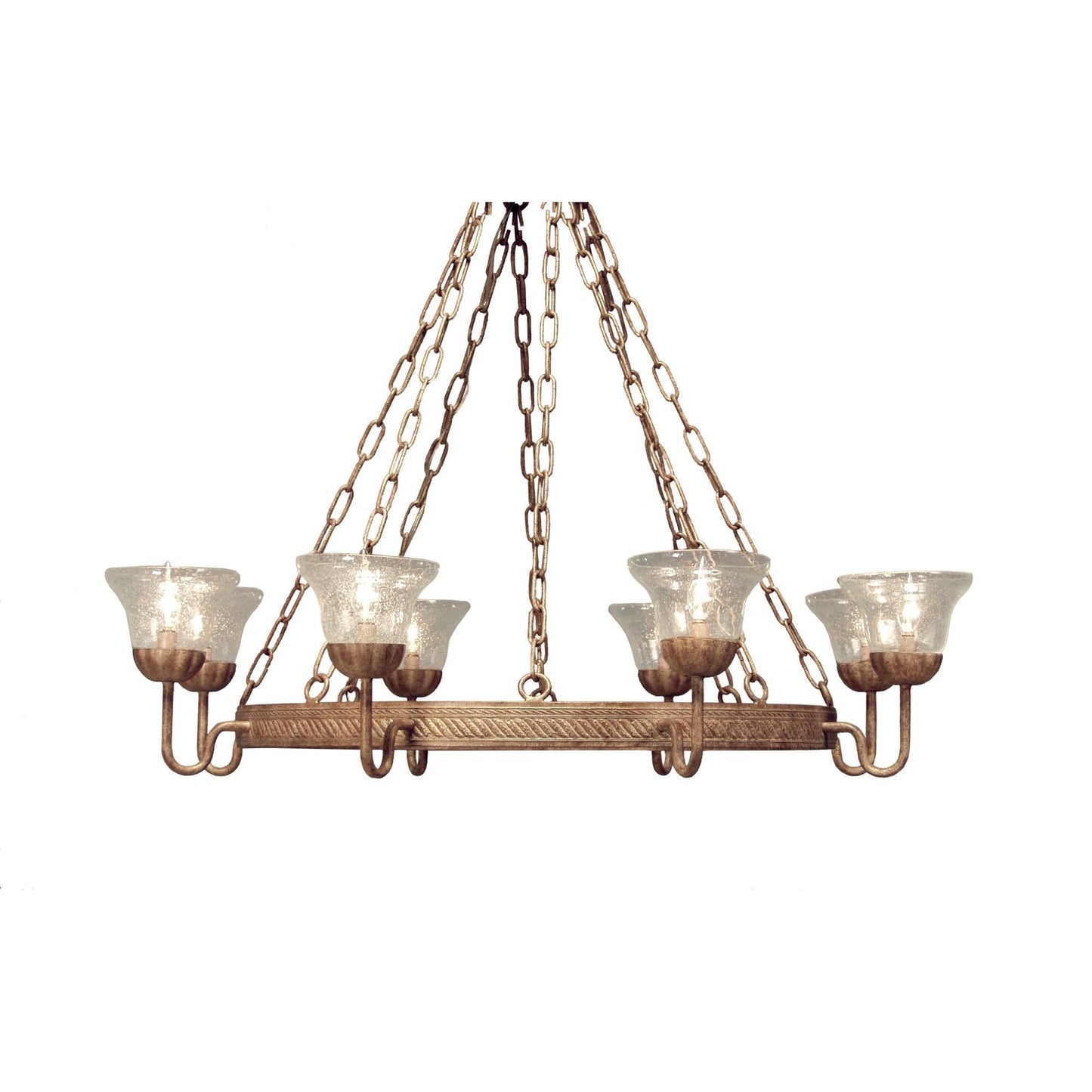 Meyda Lighting Cormac 42 Inch 12 Light Chandelier Cp744238