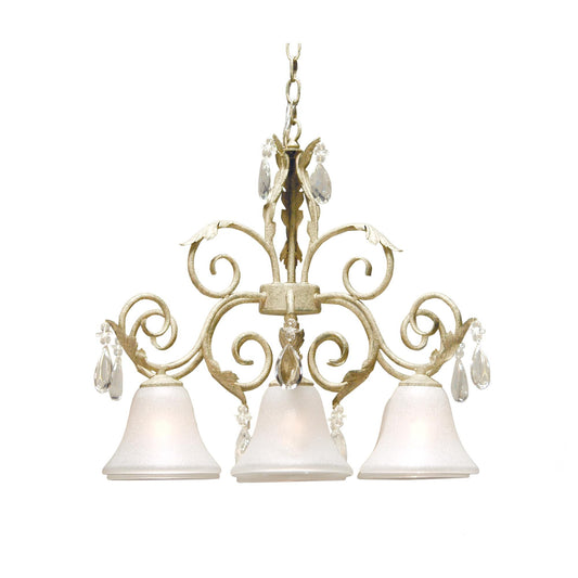 Meyda Lighting Cherise 24 Inch 8 Light Chandelier Cp744107