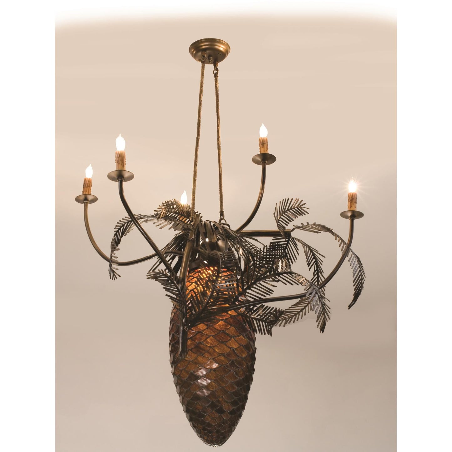 Meyda Lighting Pinecone 29 Inch Large Pendant Cp14988