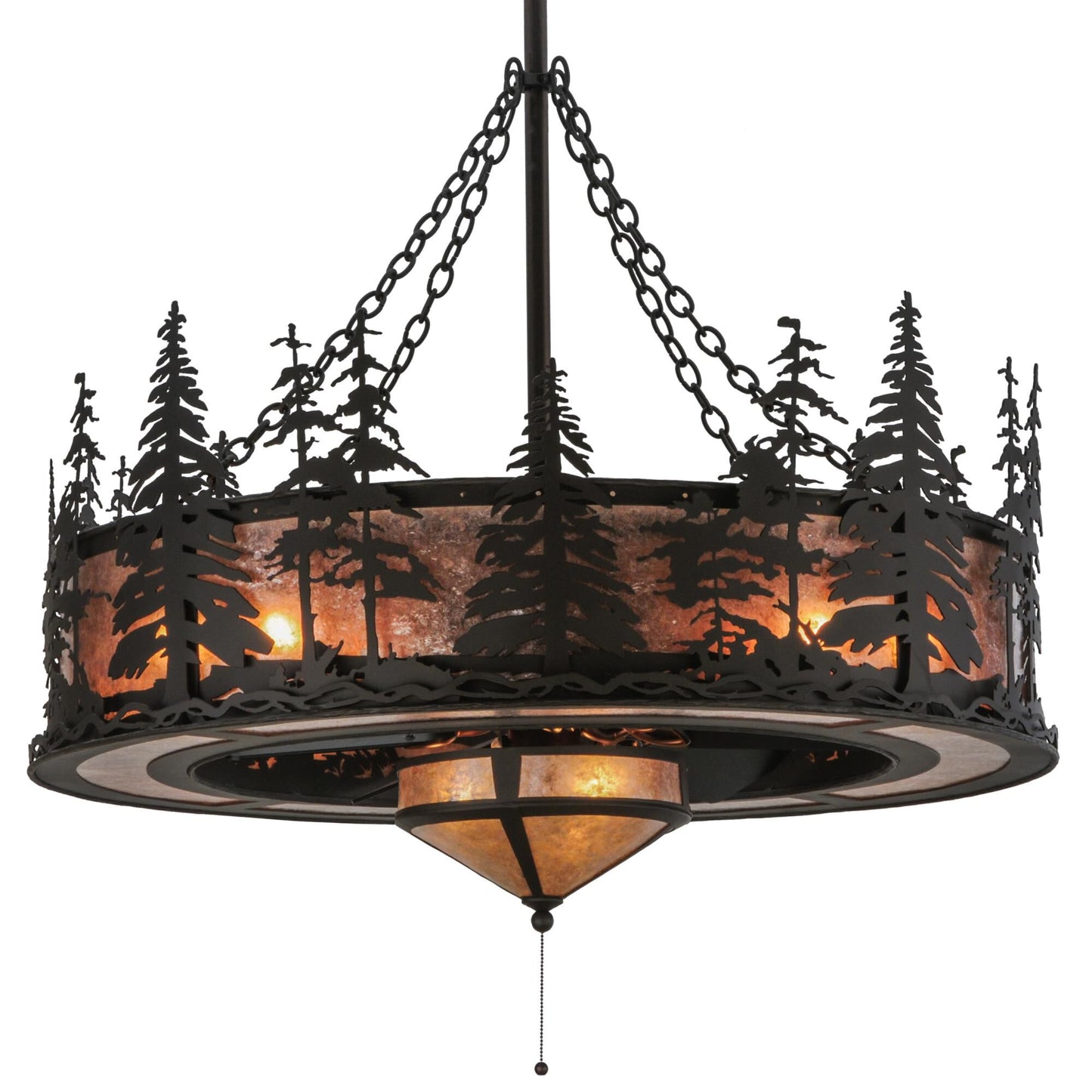 Meyda Lighting 45 Inch 8 Light Linear Suspension Light Cp248060