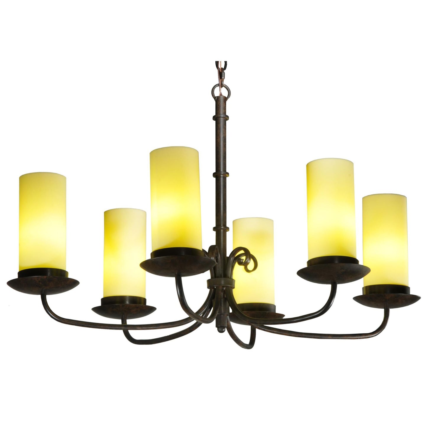 Meyda Lighting Atria 38 Inch 6 Light Chandelier Cp15609