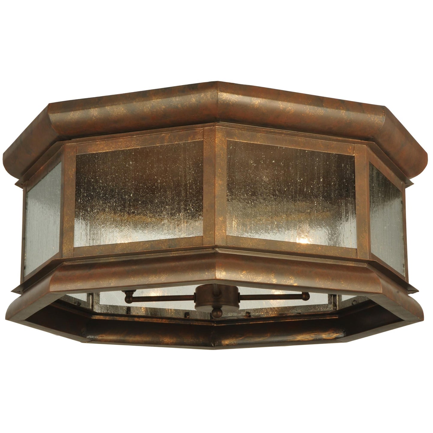 Meyda Lighting Manchester Octagon 29 Inch 4 Light Flush Mount Cp15725