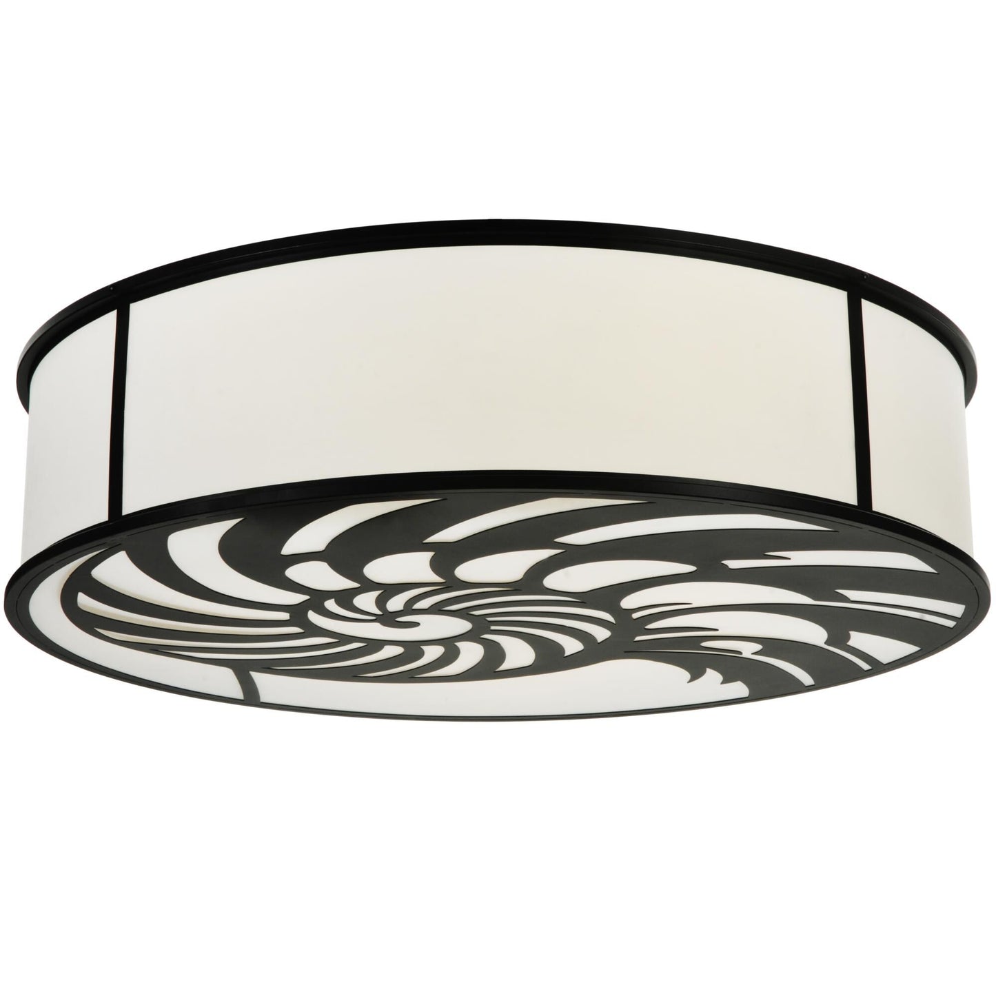 Meyda Lighting Nautilus 60 Inch 10 Light Flush Mount Cp15773