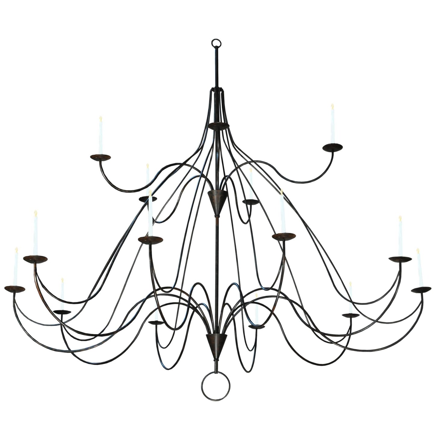 Meyda Lighting Polonaise 96 Inch 15 Light Chandelier Cp15794