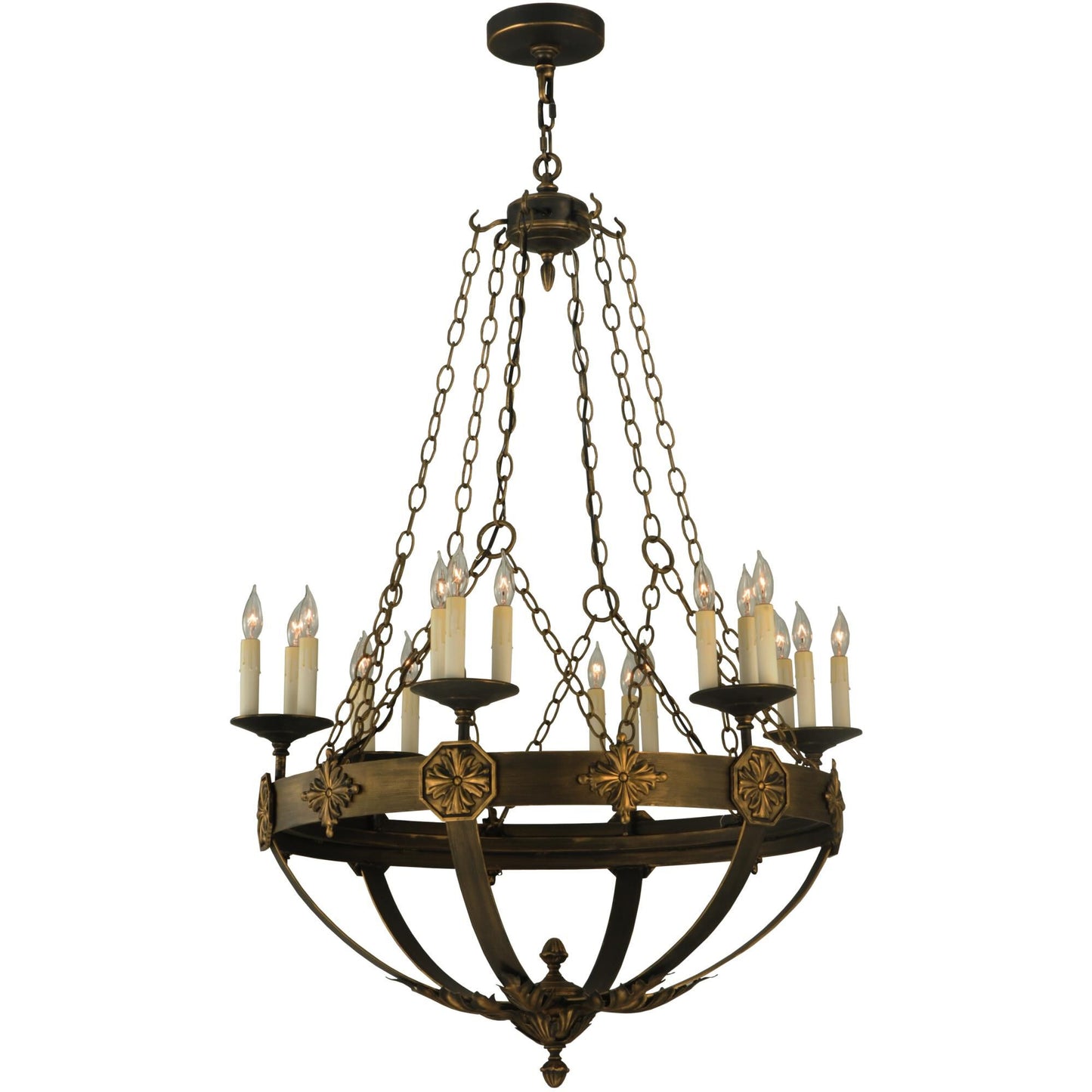 Meyda Lighting Neapolis 32 Inch 18 Light Chandelier Cp16109