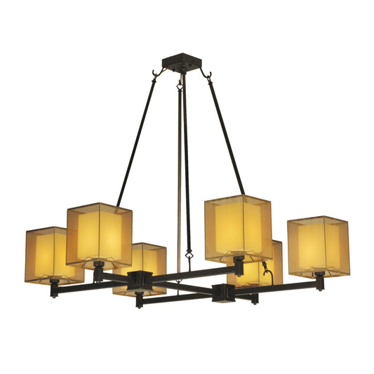 Meyda Lighting Horizon Bay 48 Inch 6 Light Chandelier Cp16475