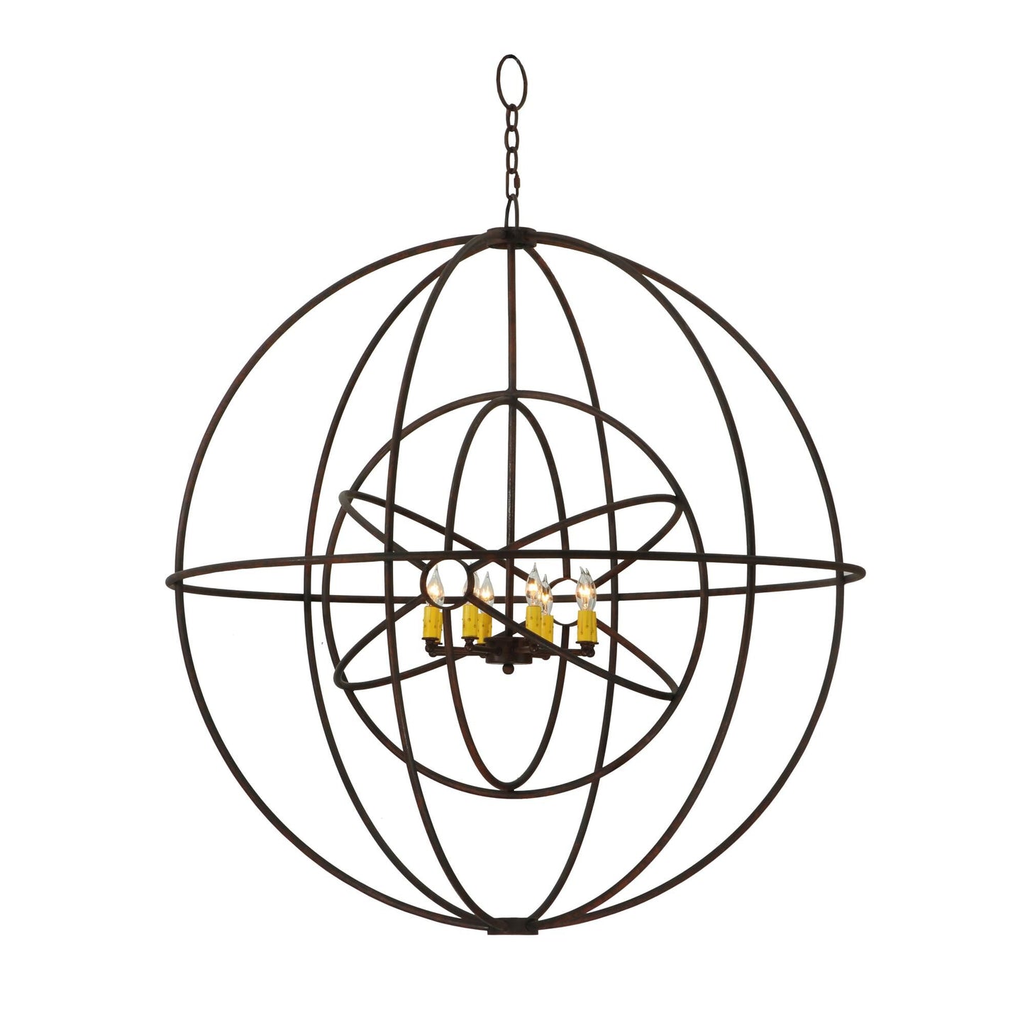 Meyda Lighting Atomic Energy 43 Inch 8 Light Chandelier Cp16485