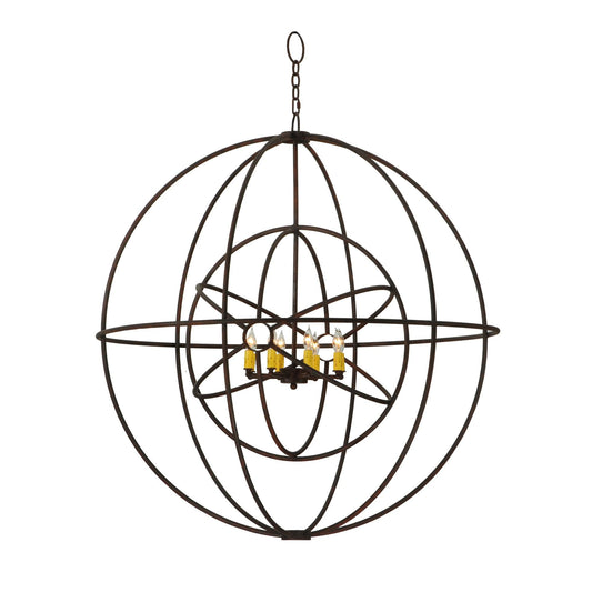 Meyda Lighting Atomic Energy 43 Inch 8 Light Chandelier Cp16485