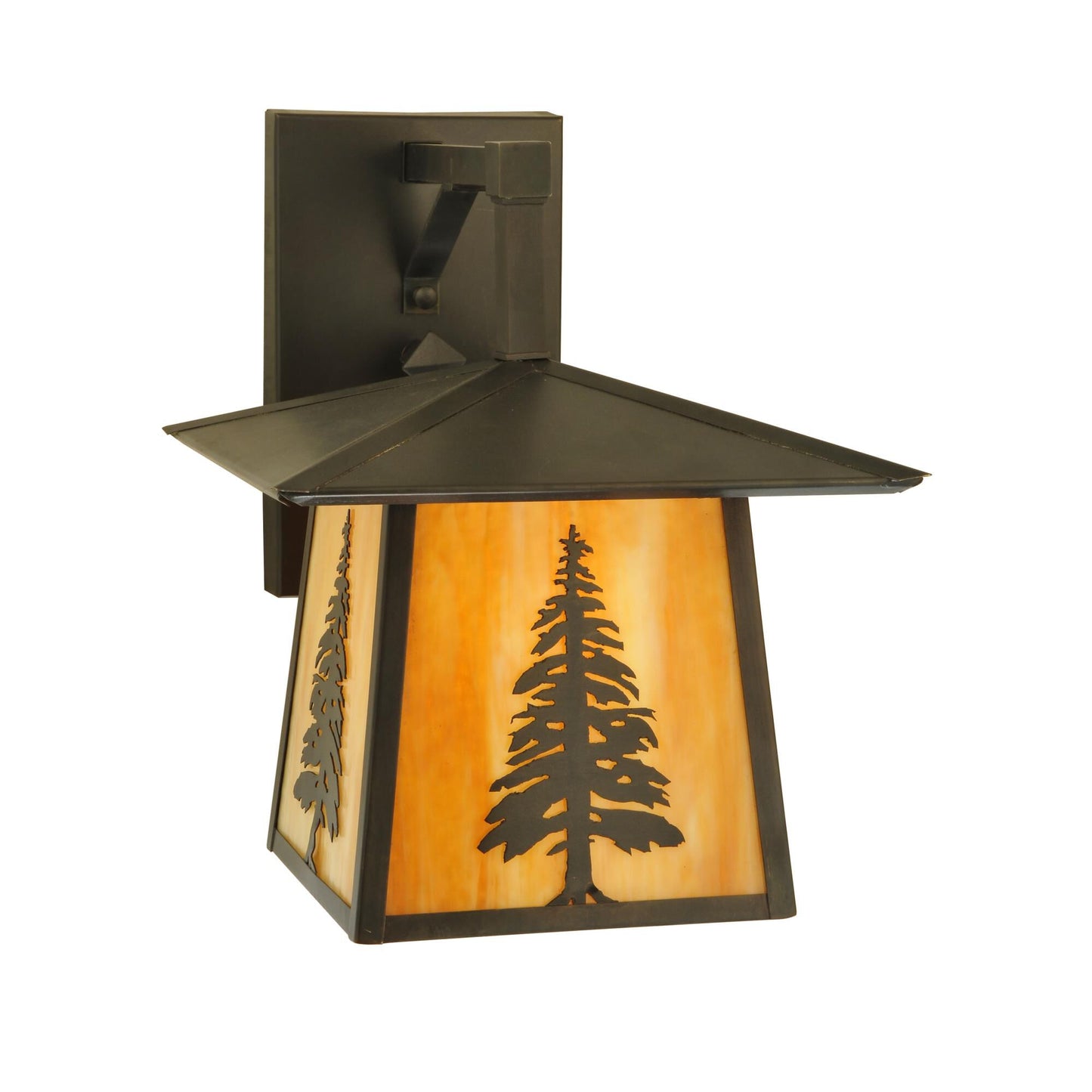 Meyda Lighting Stillwater Tall Pine 14 Inch Wall Sconce Cp16492