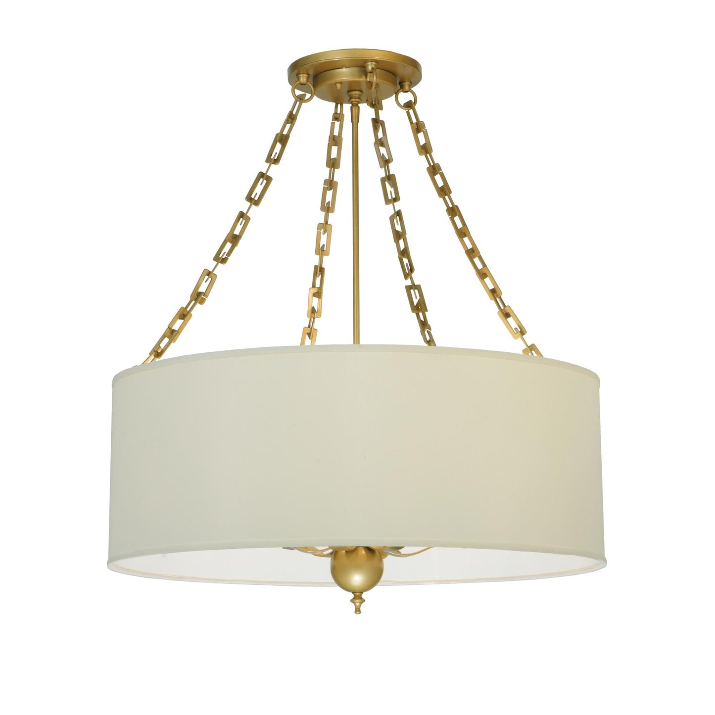 Meyda Lighting Cilindro Eggshell 28 Inch Large Pendant Cp16531