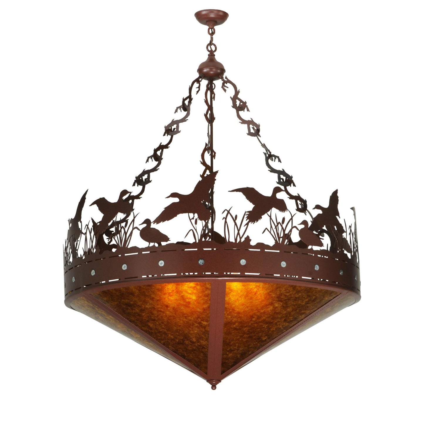 Meyda Lighting Ducks In Flight 42 Inch Large Pendant Cp16818