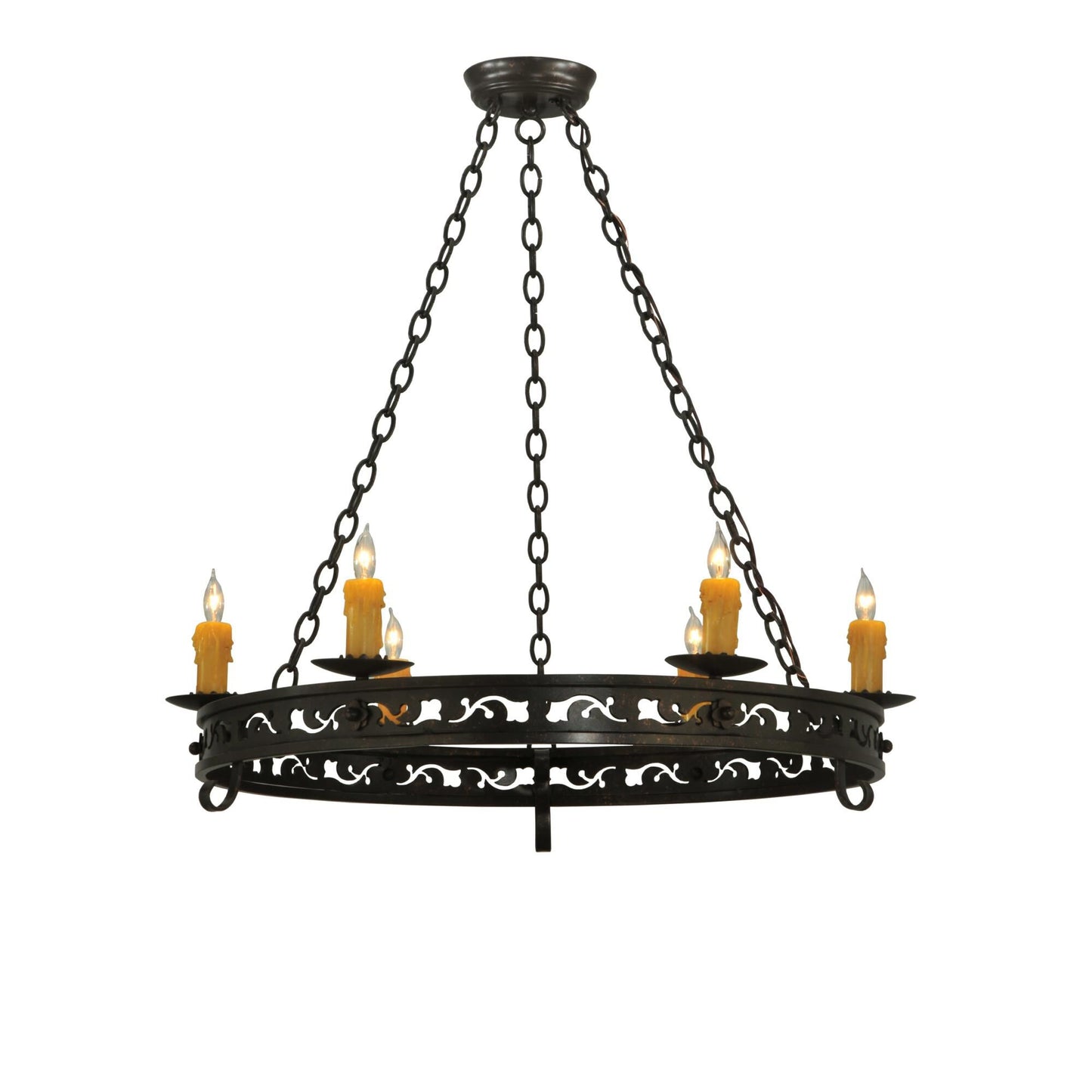 Meyda Lighting Sagebrush 36 Inch 6 Light Chandelier Cp16950