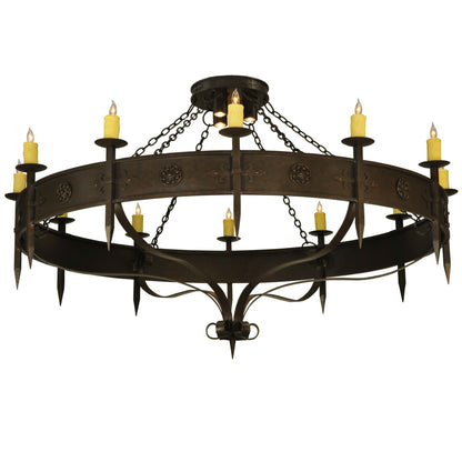 Meyda Lighting Warwick 72 Inch 12 Light Chandelier Cp16961