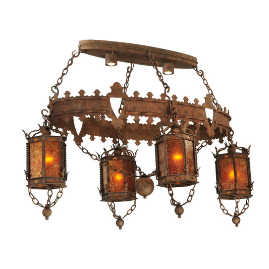 Meyda Lighting Valhalla 58 Inch 4 Light Chandelier Cp17162