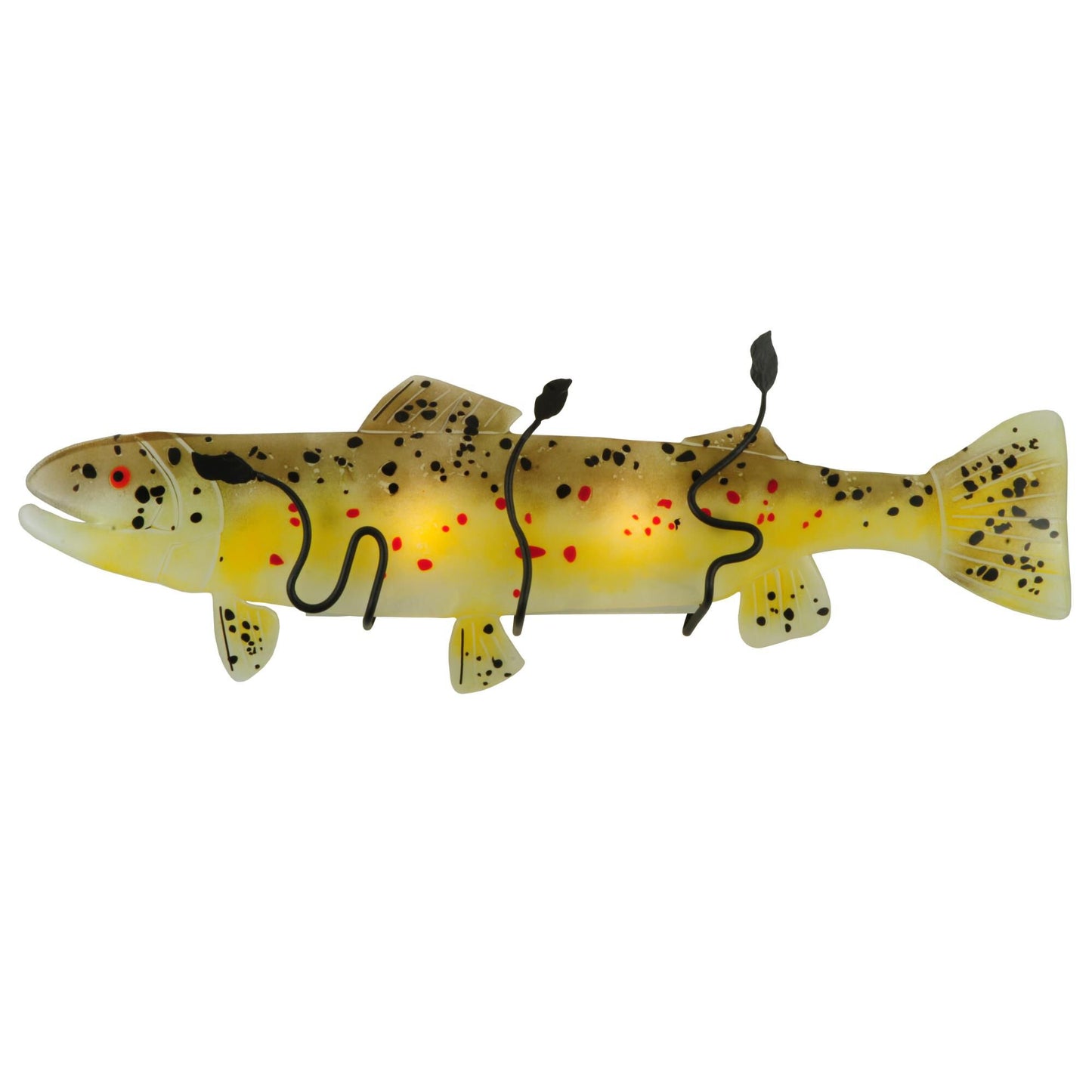 Meyda Lighting Brown Trout 30 Inch Wall Sconce Cp17174