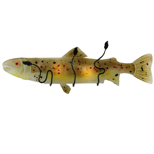 Meyda Lighting Brown Trout 30 Inch Wall Sconce Cp17175