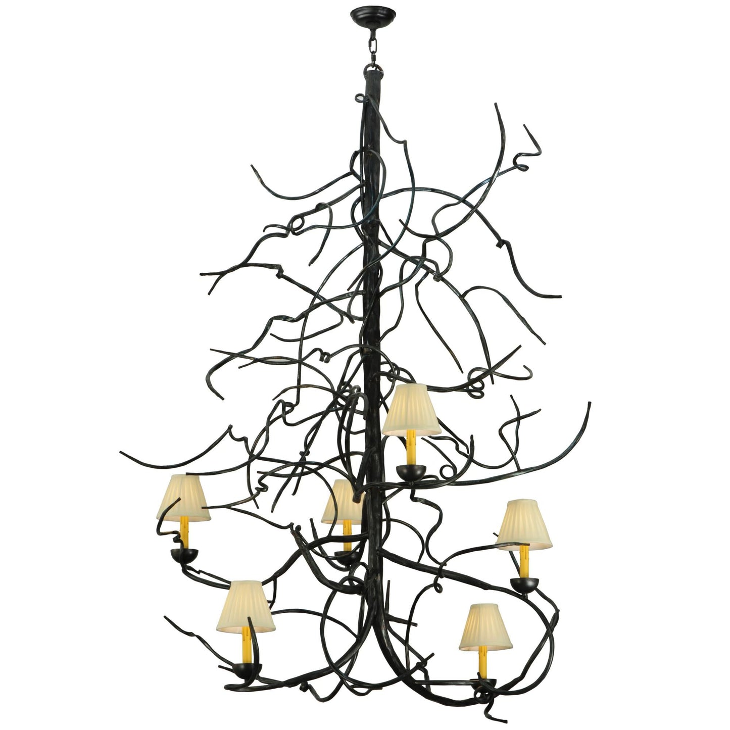 Meyda Lighting Winter Solstice 50 Inch 6 Light Chandelier Cp17378