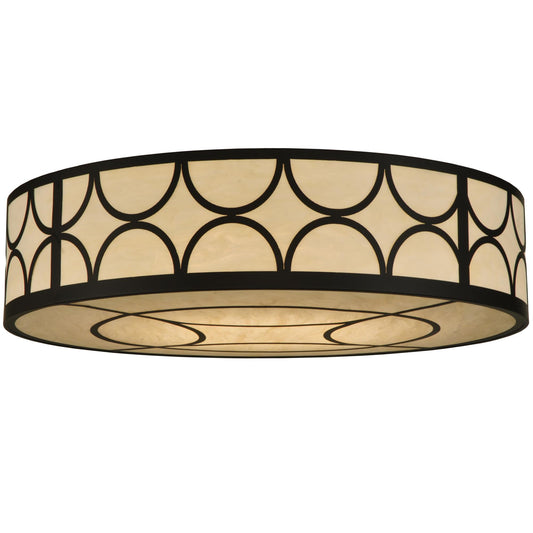 Meyda Lighting Cilindro Deco 48 Inch 8 Light Flush Mount Cp17484