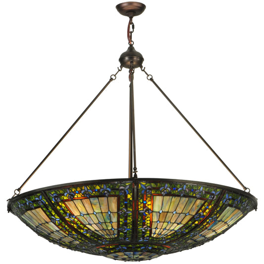 Meyda Lighting Fleur De Lis 40 Inch Large Pendant Cp17550