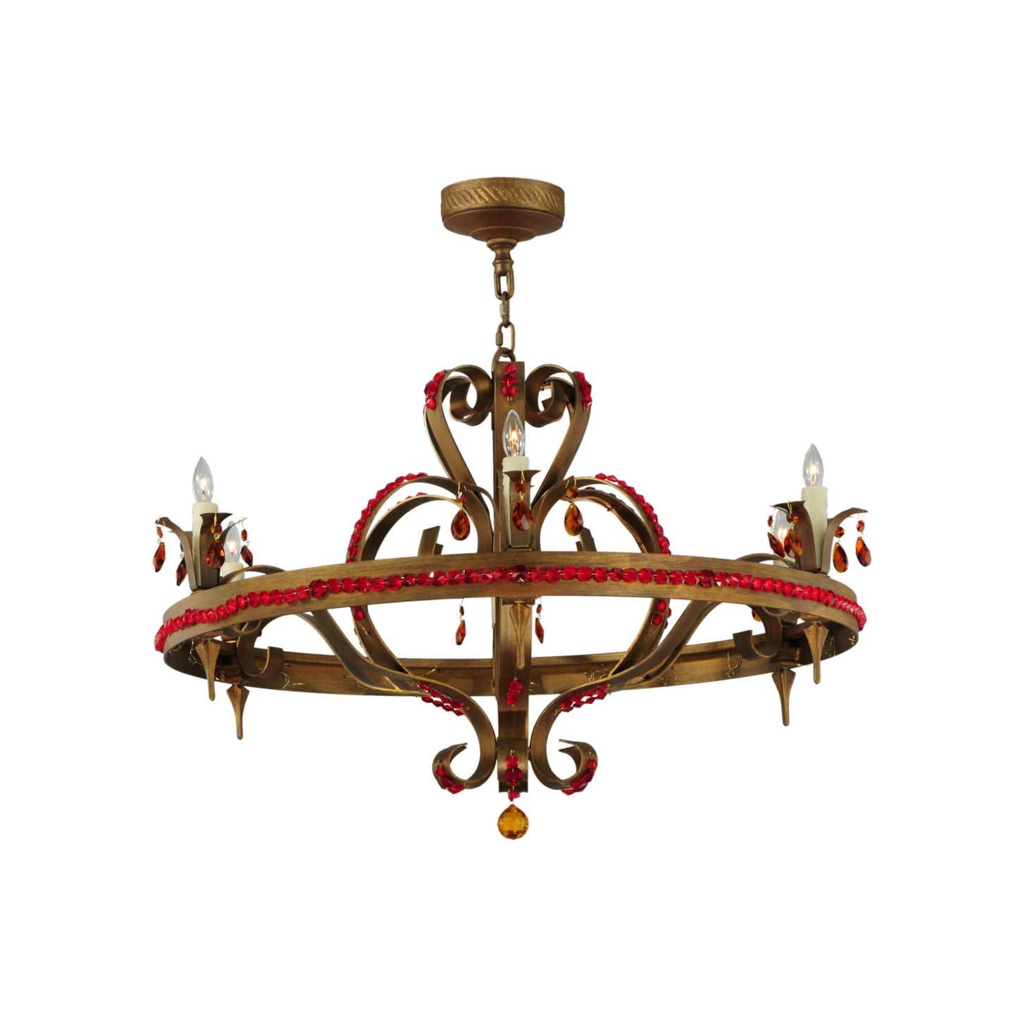 Meyda Lighting Grosetto 39 Inch 6 Light Chandelier Cp17903