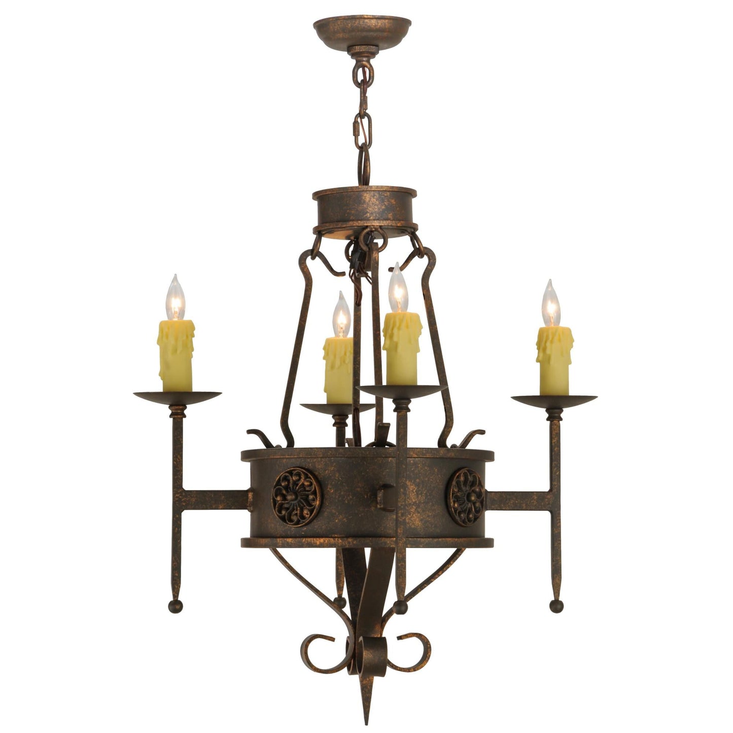 Meyda Lighting 24 Inch 4 Light Chandelier Cp248144