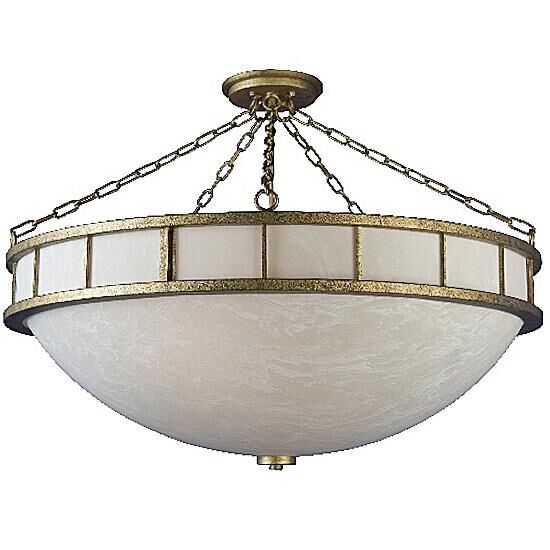 Meyda Lighting Guenevere 42 Inch 8 Light Semi Flush Mount Cp746079