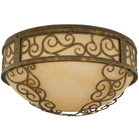 Meyda Lighting Lilliana 21 Inch 3 Light Flush Mount Cp18265