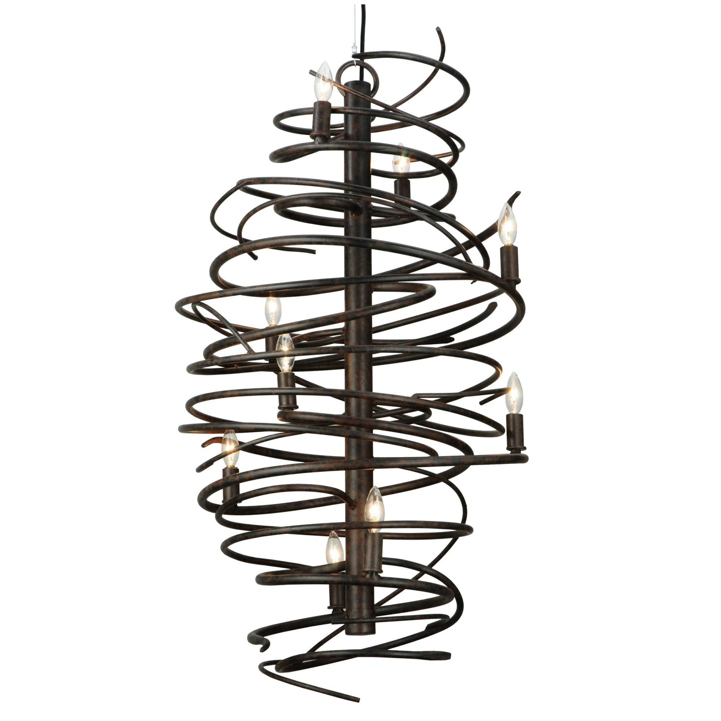 Meyda Lighting Cyclone 20 Inch 9 Light Mini Chandelier Cp18319