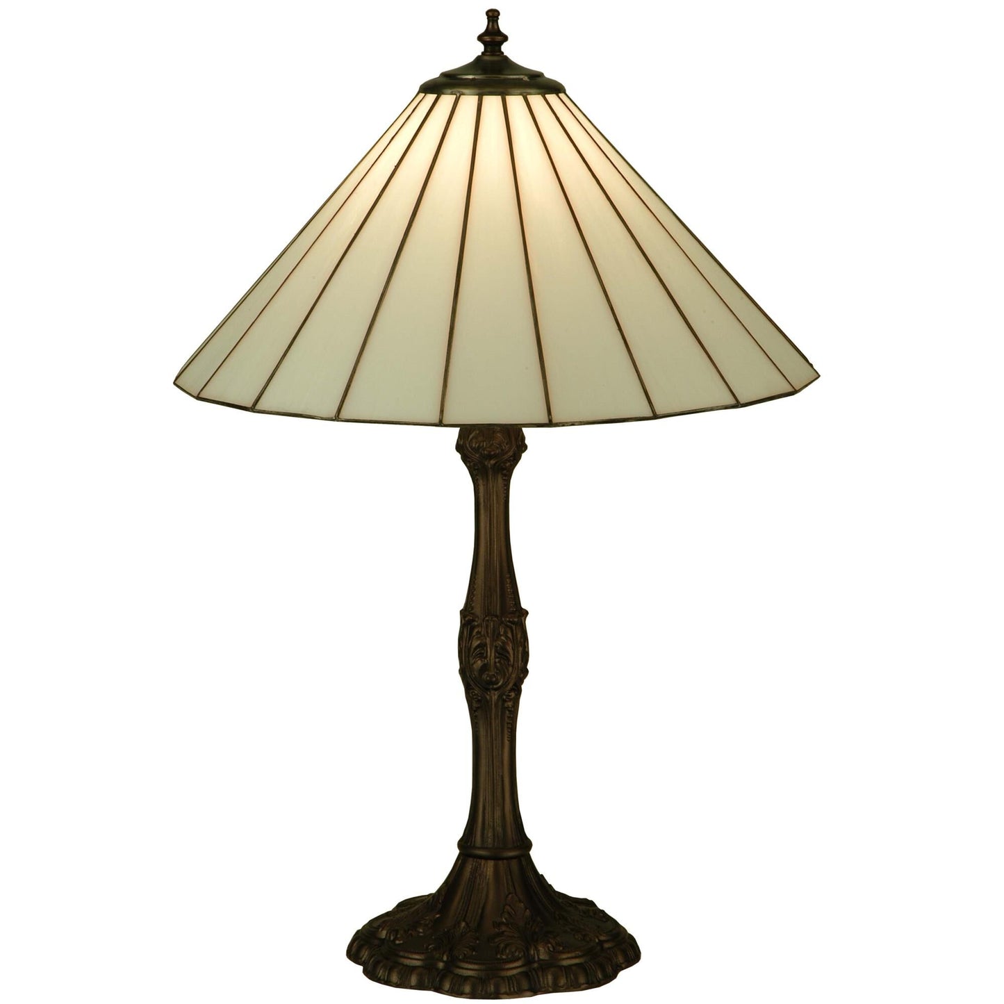 Meyda Lighting Duncan White 26 Inch Table Lamp Cp187003