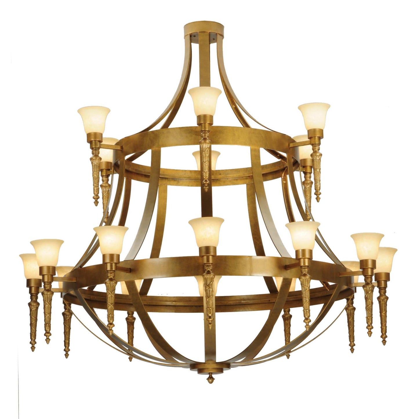 Meyda Lighting Lubovich 72 Inch 18 Light Chandelier Cp18577