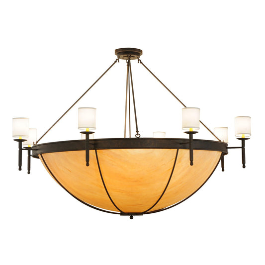 Meyda Lighting 85 Inch 8 Light Semi Flush Mount Cp248219