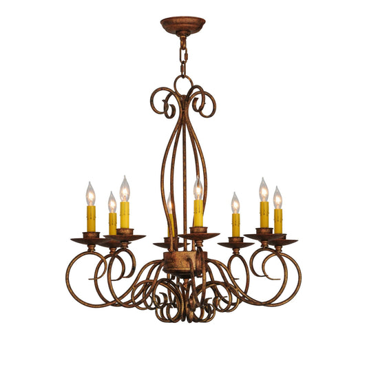 Meyda Lighting 26 Inch 8 Light Chandelier Cp248430