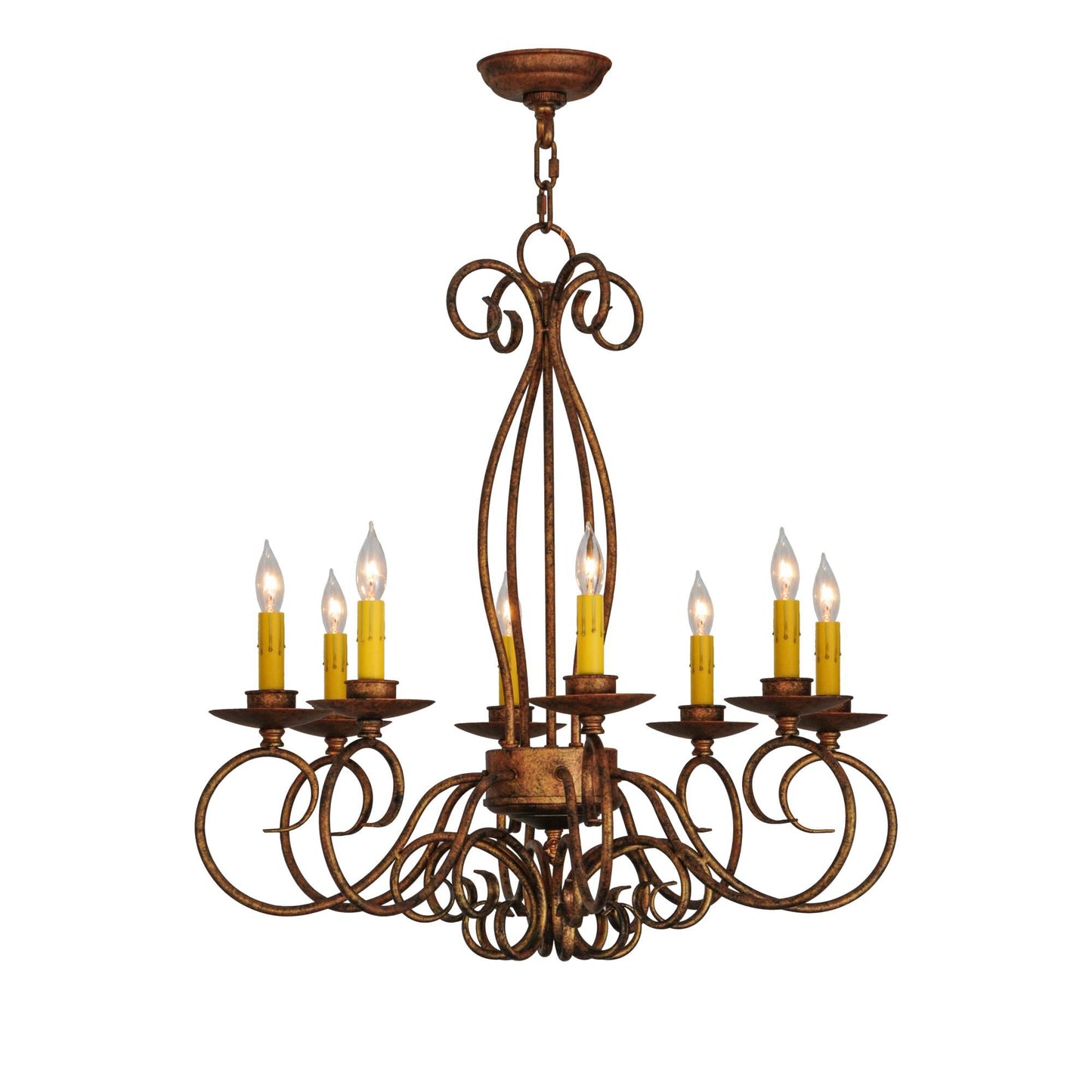 Meyda Lighting 26 Inch 8 Light Chandelier Cp248430