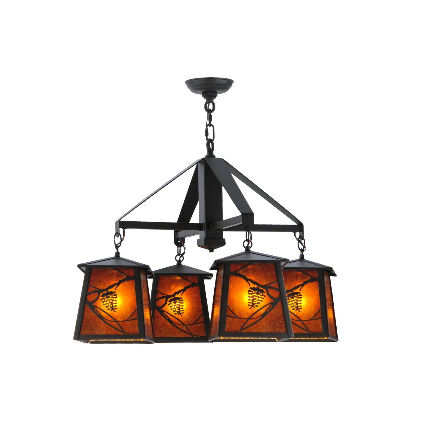 Meyda Lighting 28 Inch 4 Light Chandelier Cp248479