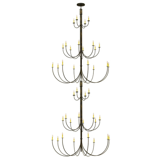 Meyda Lighting 78 Inch 40 Light Semi Flush Mount Cp248487