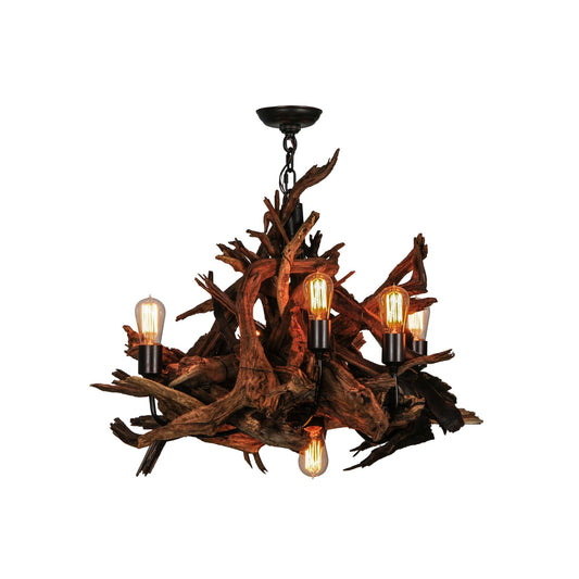 Meyda Lighting 30 Inch 6 Light Chandelier Cp248582