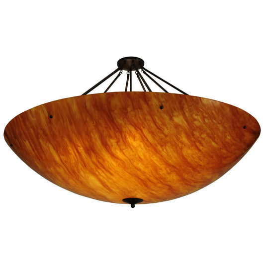 Meyda Lighting 60 Inch 12 Light Semi Flush Mount Cp248599