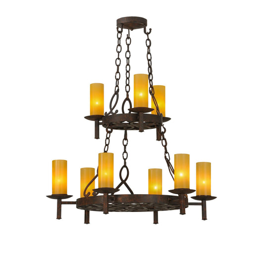 Meyda Lighting 33 Inch 9 Light Chandelier Cp248600