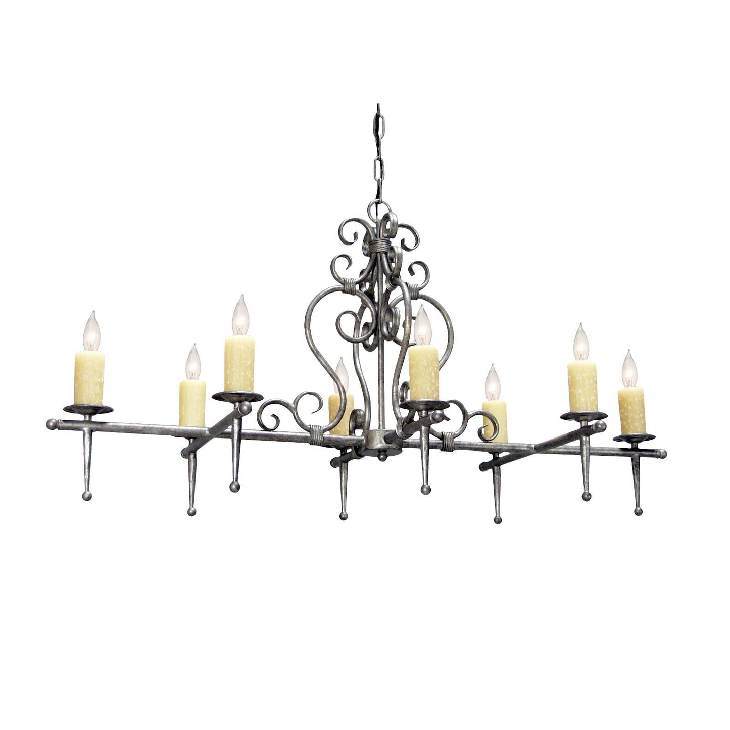 Meyda Lighting Monica 48 Inch 12 Light Chandelier Cp744124